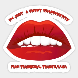 Sweet Transvestite Sticker